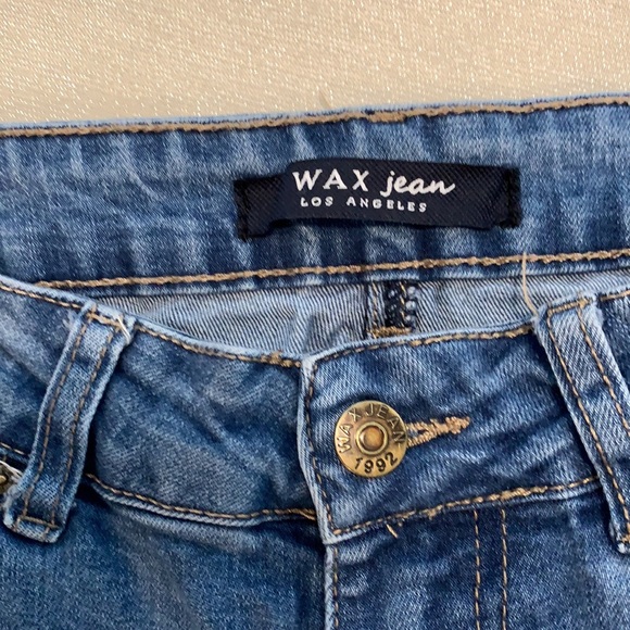 Wax Jean Blue distressed Size 5 - Picture 5 of 7